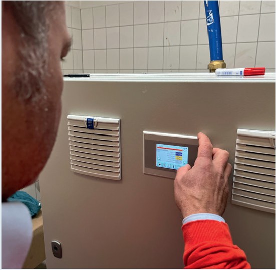 Live-Schalten der intelligenten Regenwassernutzung ARIS SMART COLLECT im März 2023